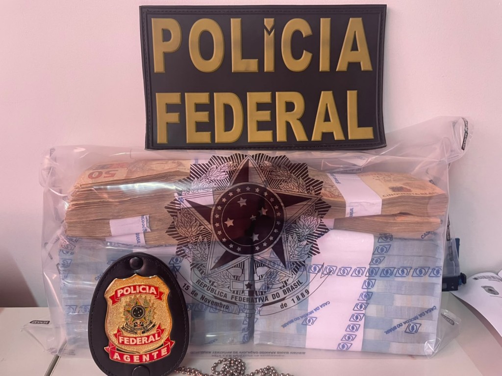 PF apreende R$ 200 mil durante investigação de lavagem de dinheiro em Irecê/BA